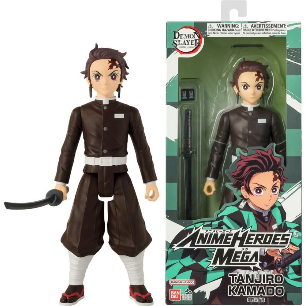 Demon Slayer - Anime Heroes: Mega - Tanjiro Kamado 12" Action Figure